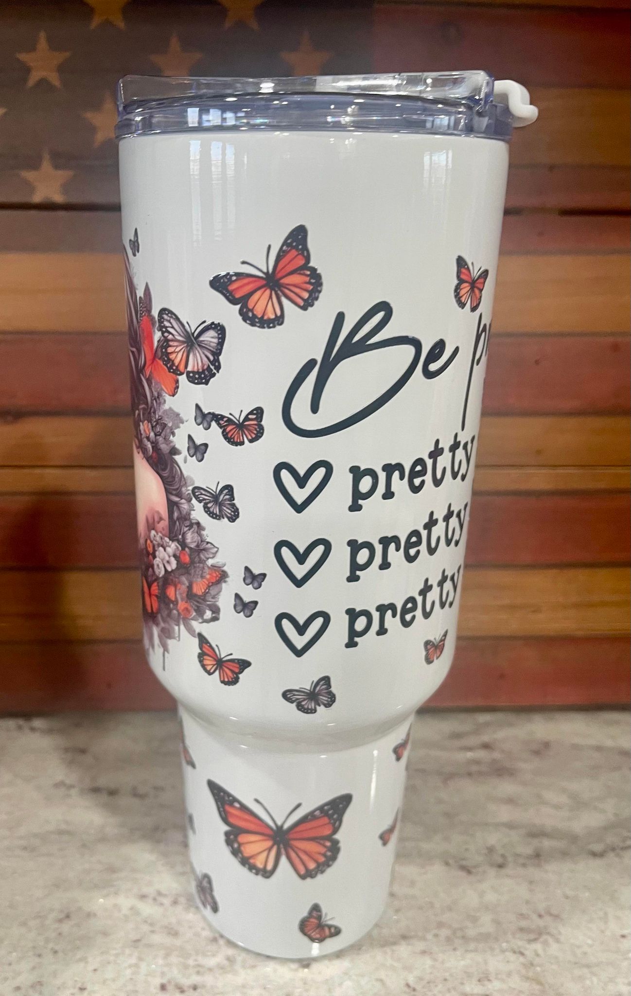 40 oz Be Pretty Tumbler