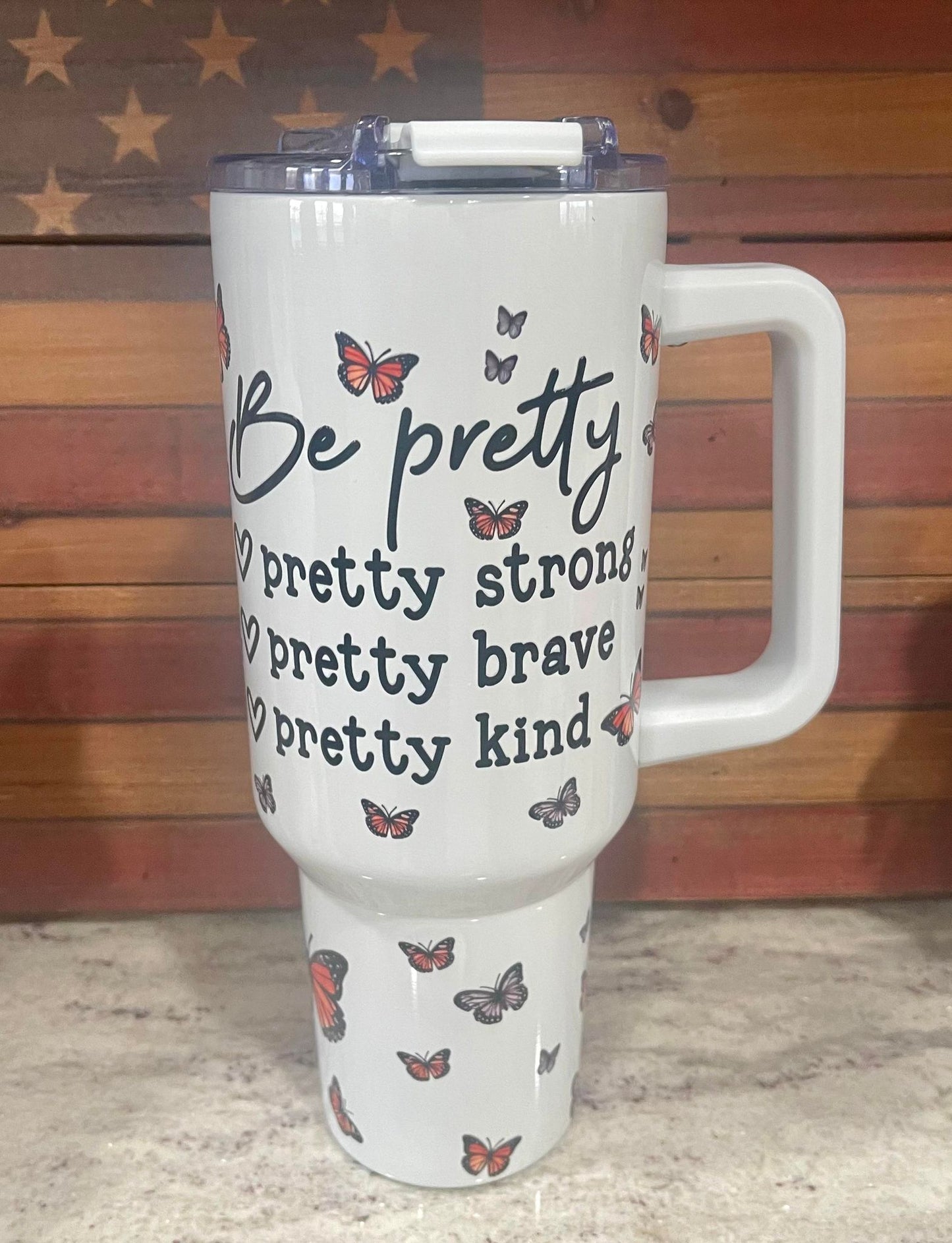40 oz Be Pretty Tumbler