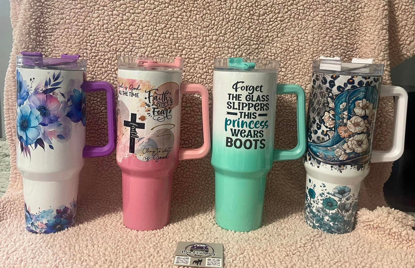 40 oz Ready to go Tumblers!!!!