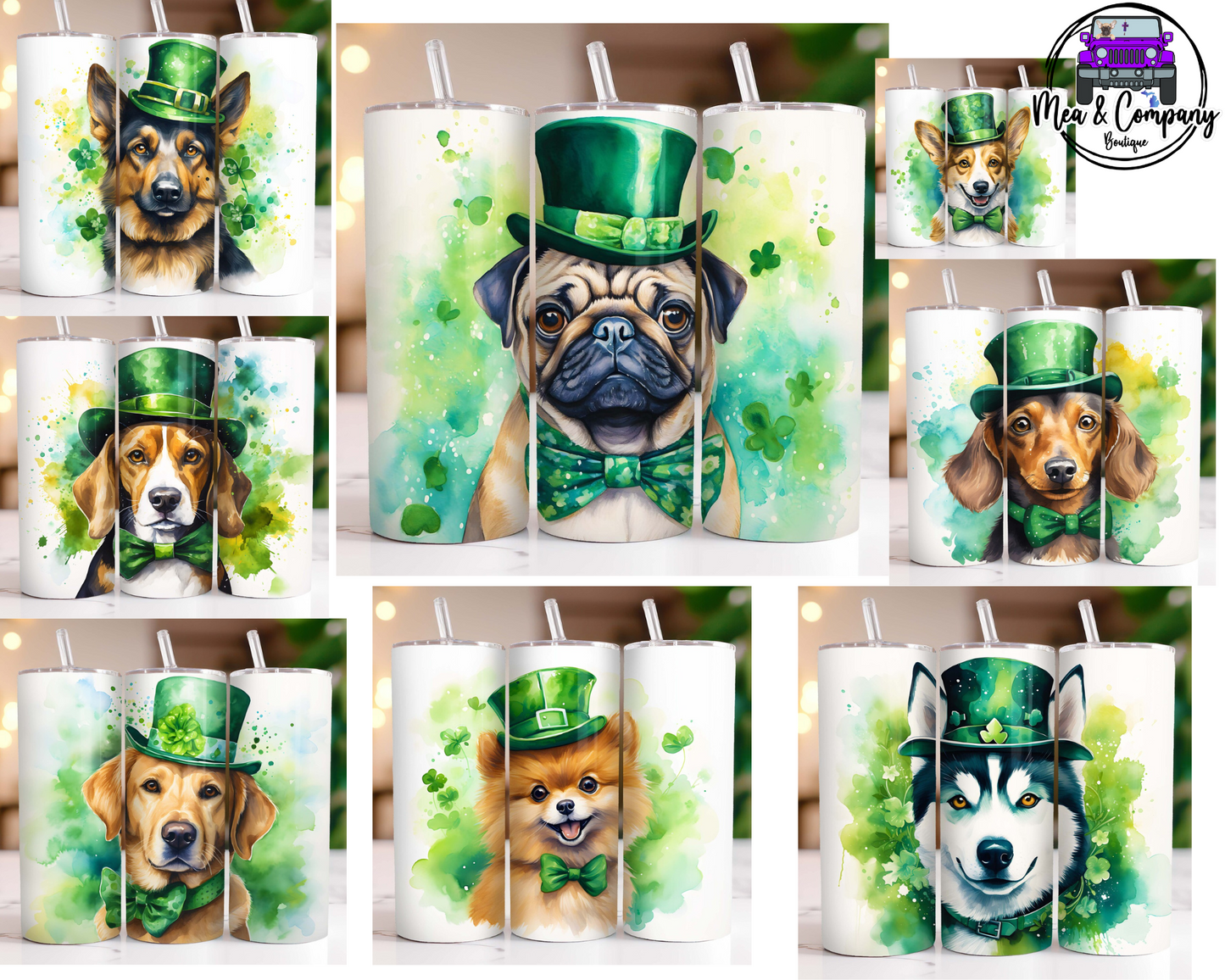 20 oz St Patty's Day Tumblers