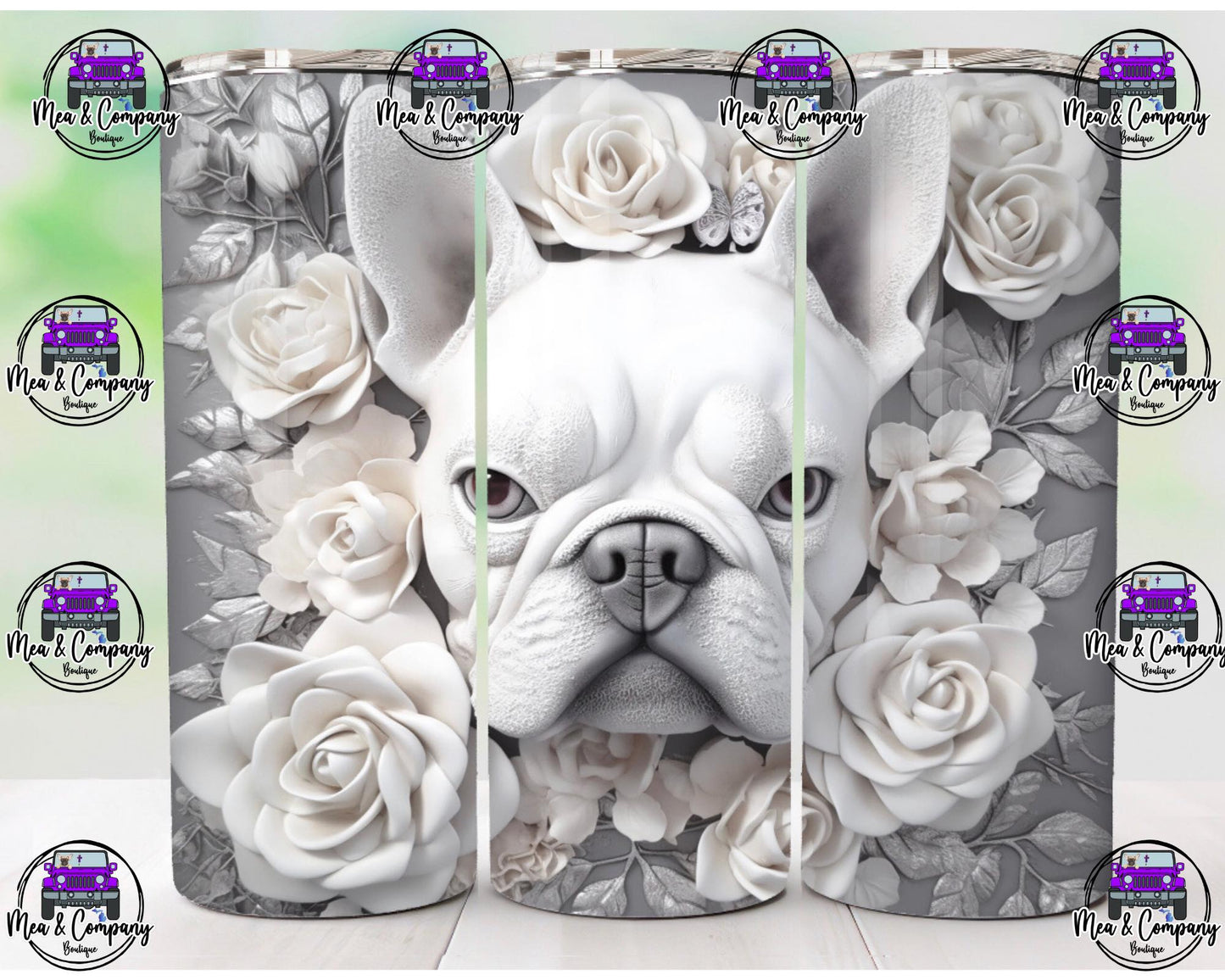 Frenchie Tumbler 20 oz