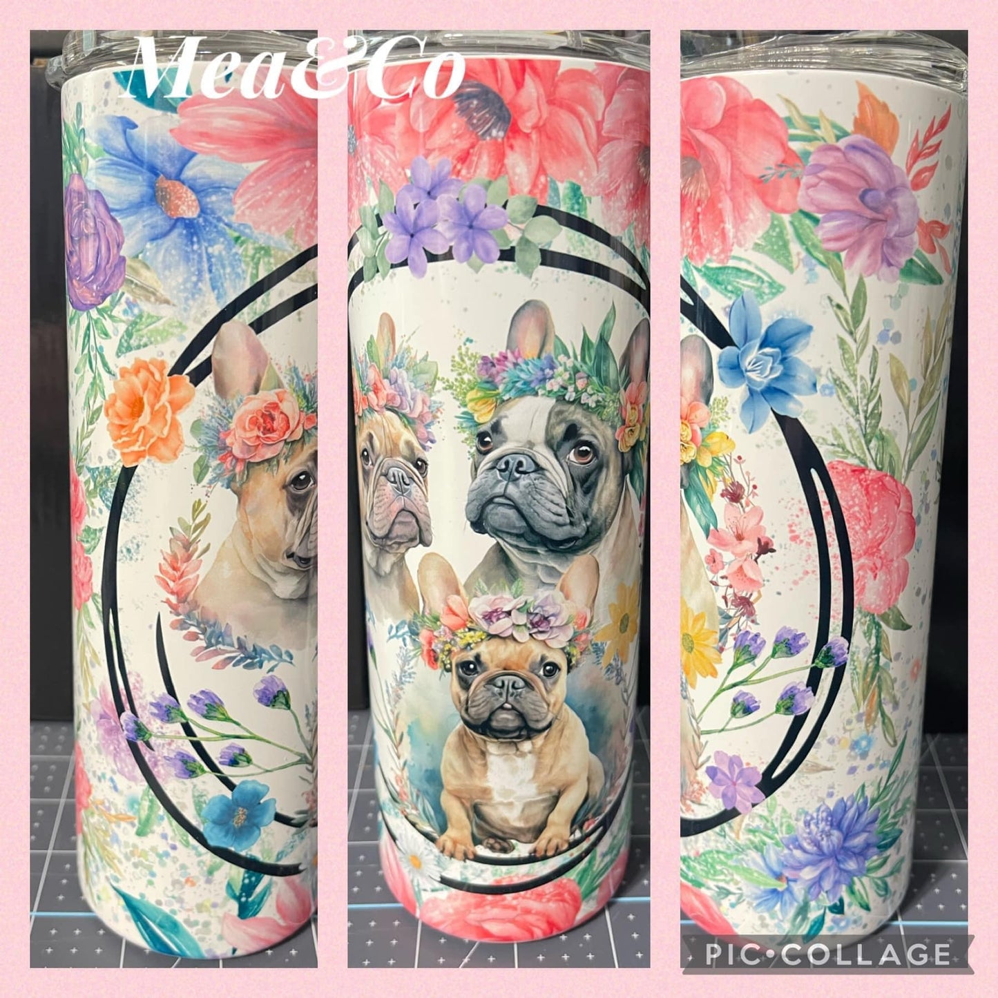 Frenchie Tumbler 20 oz