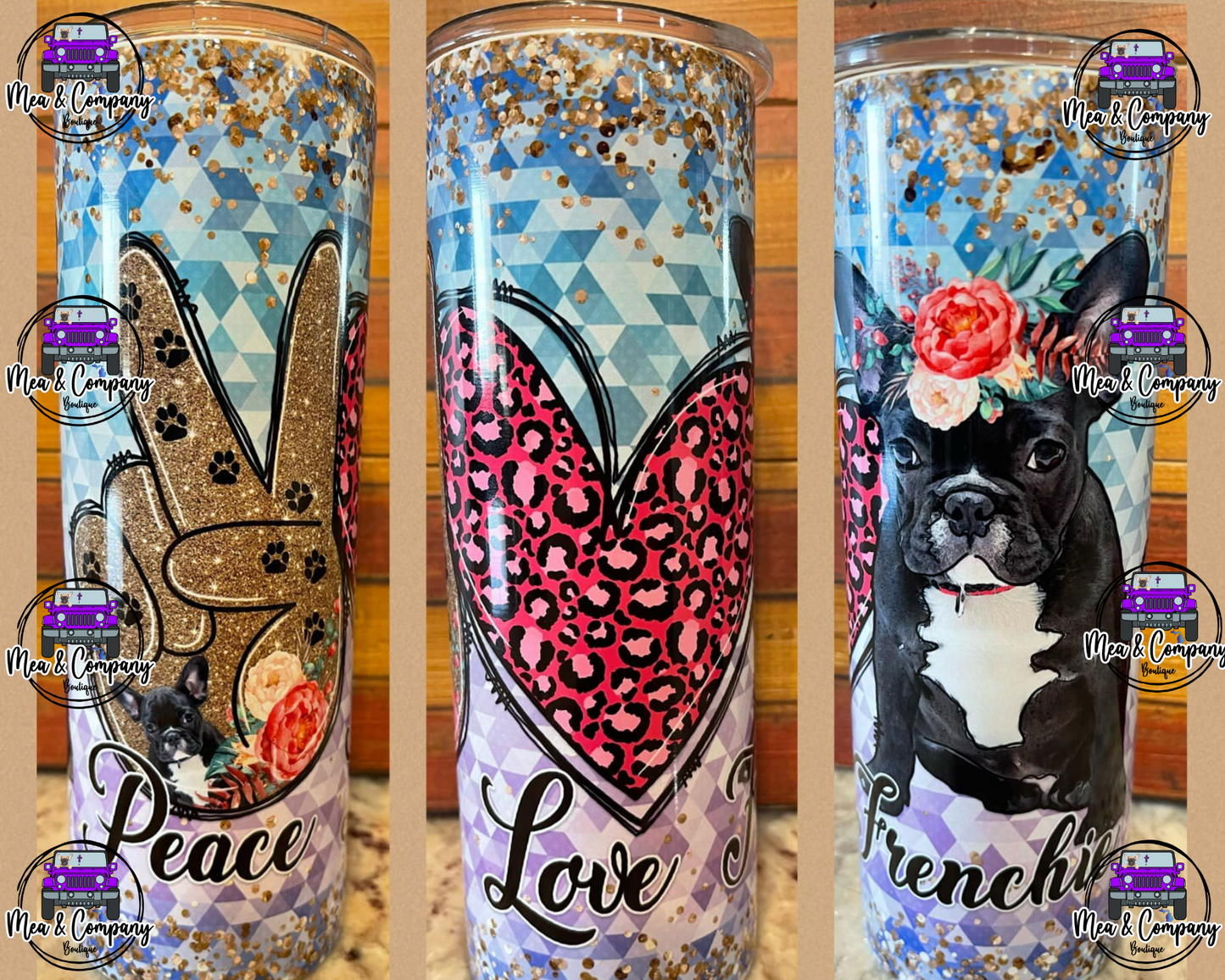 Frenchie Tumbler 20 oz