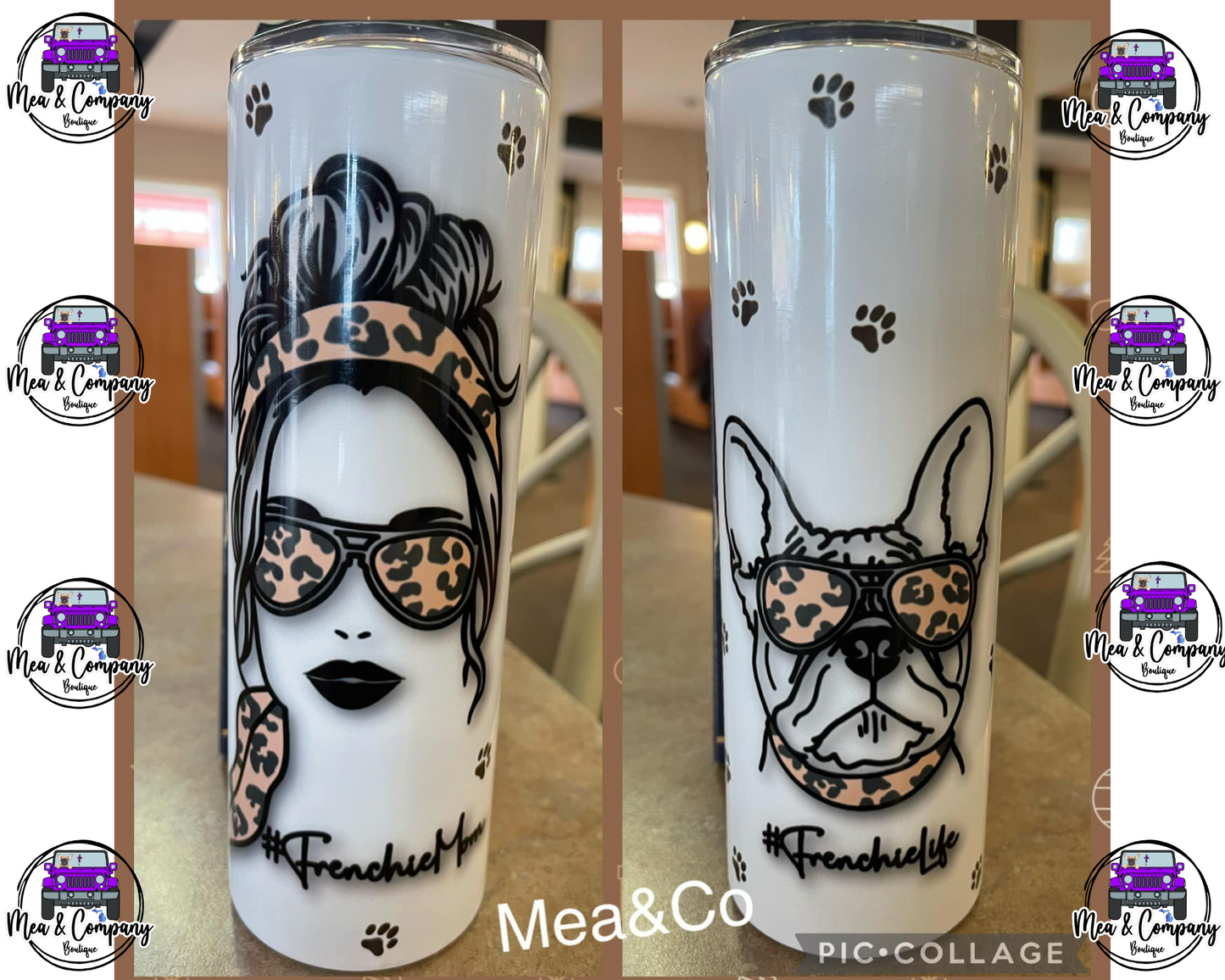 Frenchie Tumbler 20 oz