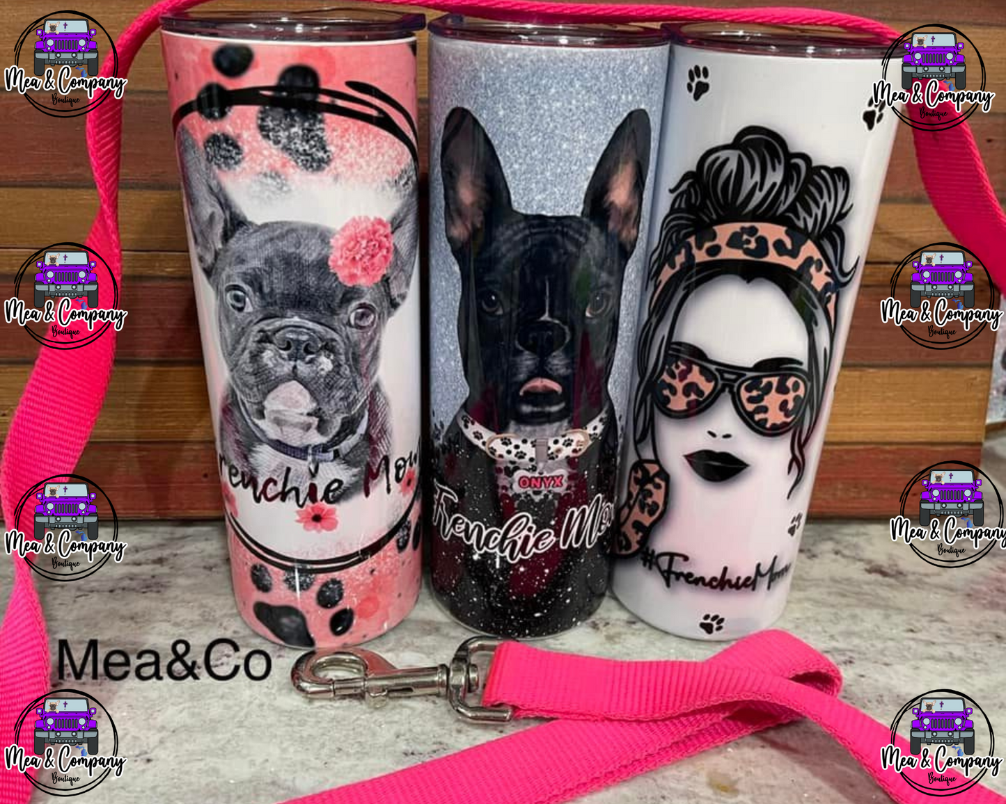 Frenchie Tumbler 20 oz