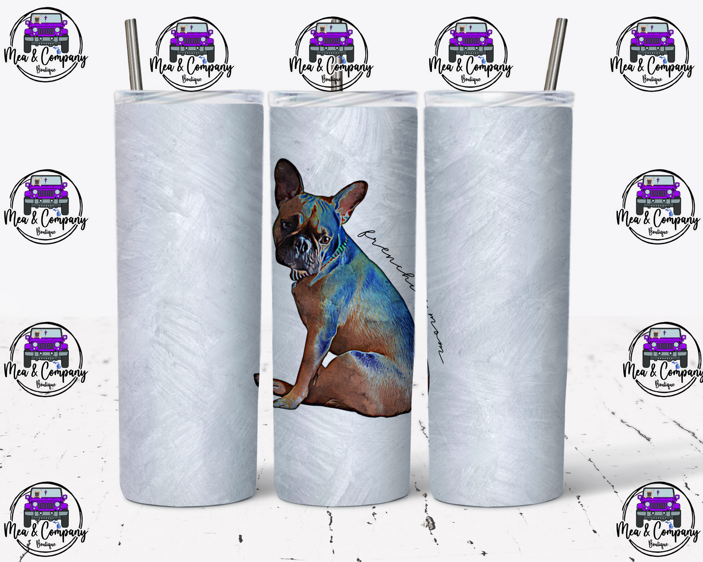 Frenchie Tumbler 20 oz